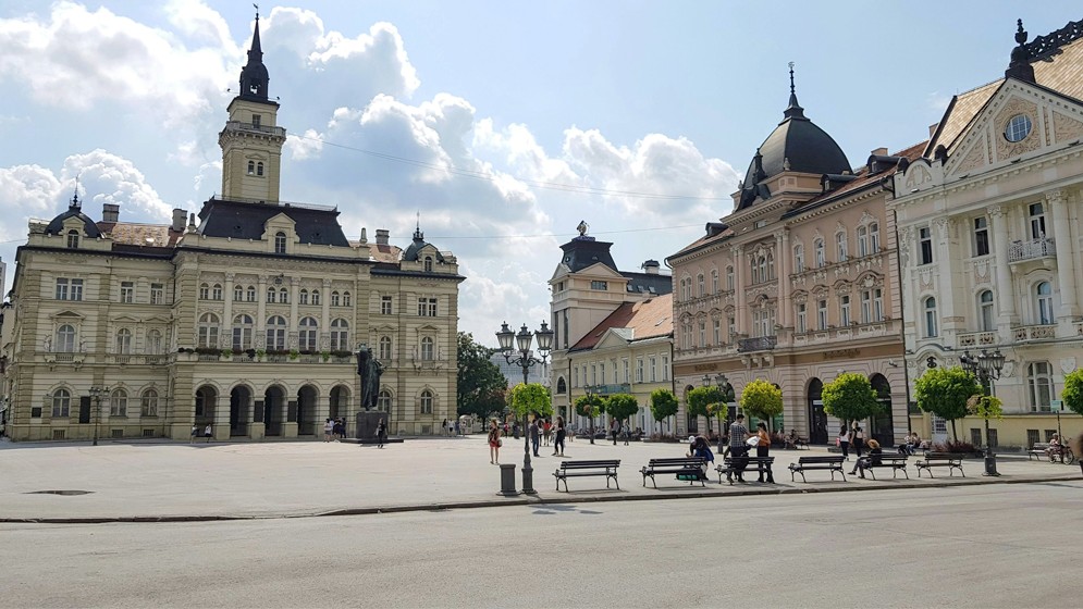 Liberty Square in Novi Sad