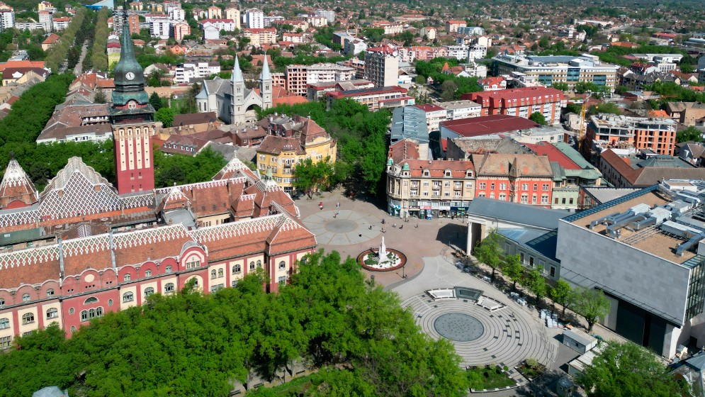 Panorama of Subotica