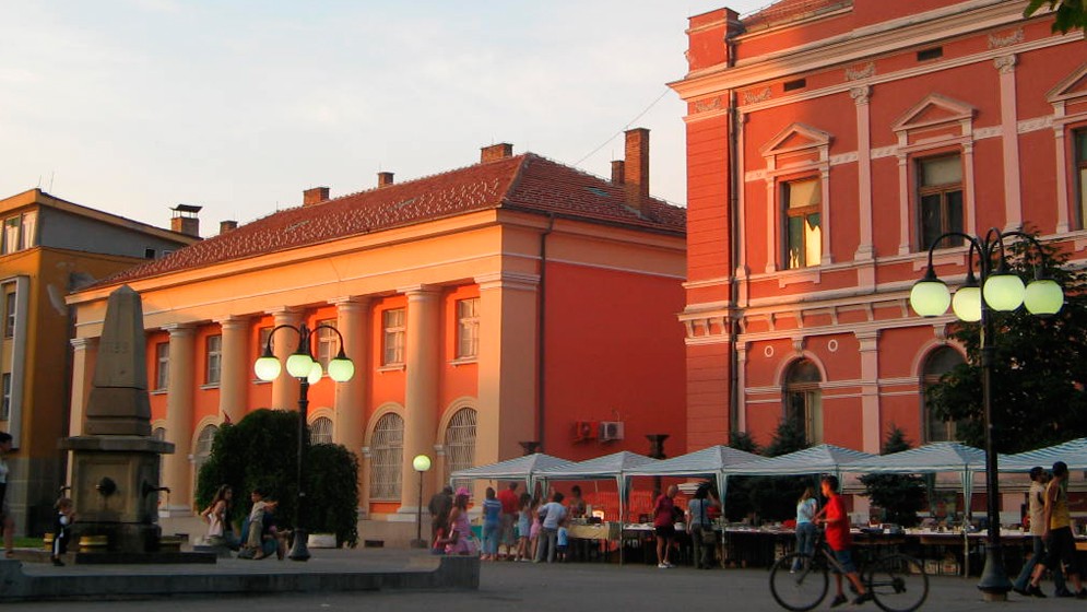 City center of Zaječar