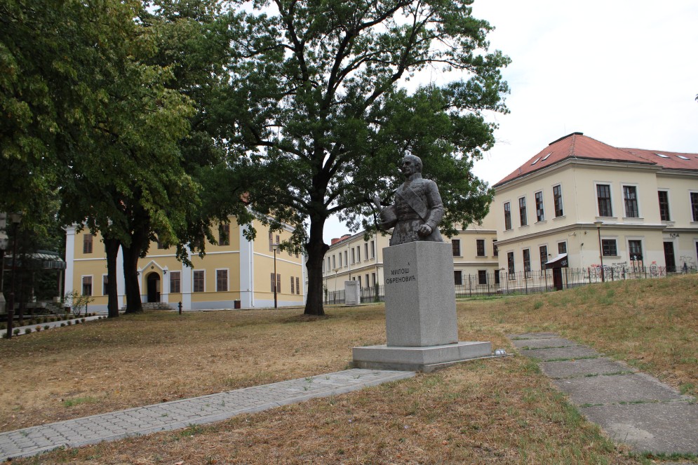 Prince Miloš Monument at the National Museum of Kragujevac