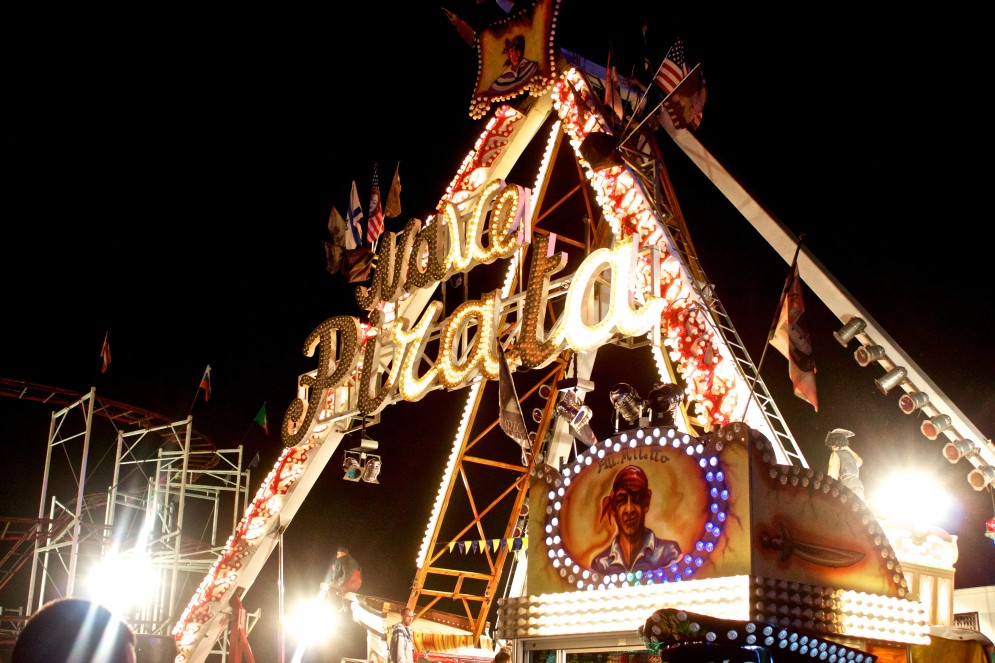 Amusement park at Belgrade Beer Fest 2013