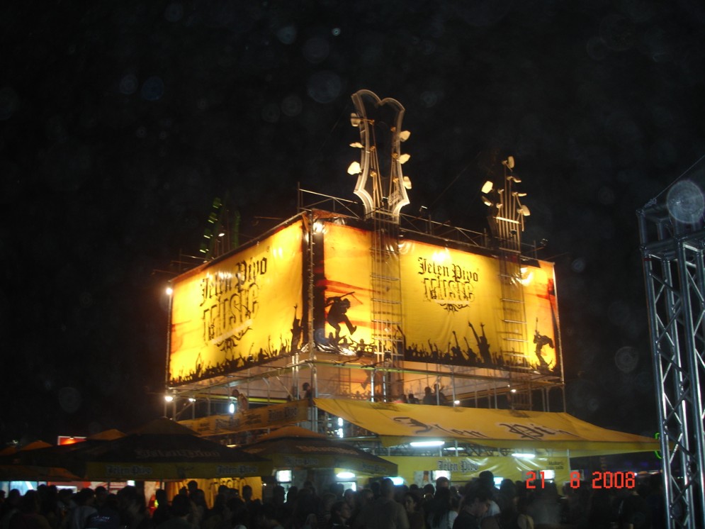 Jelen Pivo Music Stage at Belgrade Beer Fest 2008